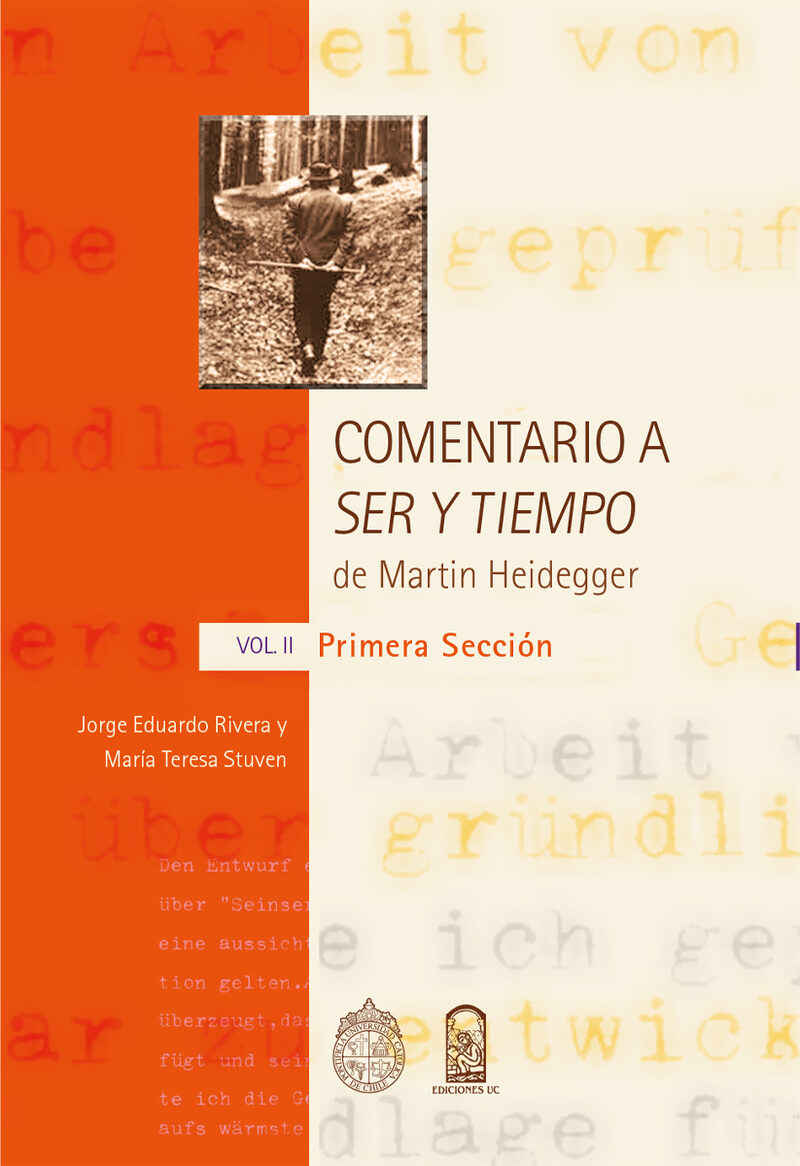 Portada de Comentario a ser y tiempo
