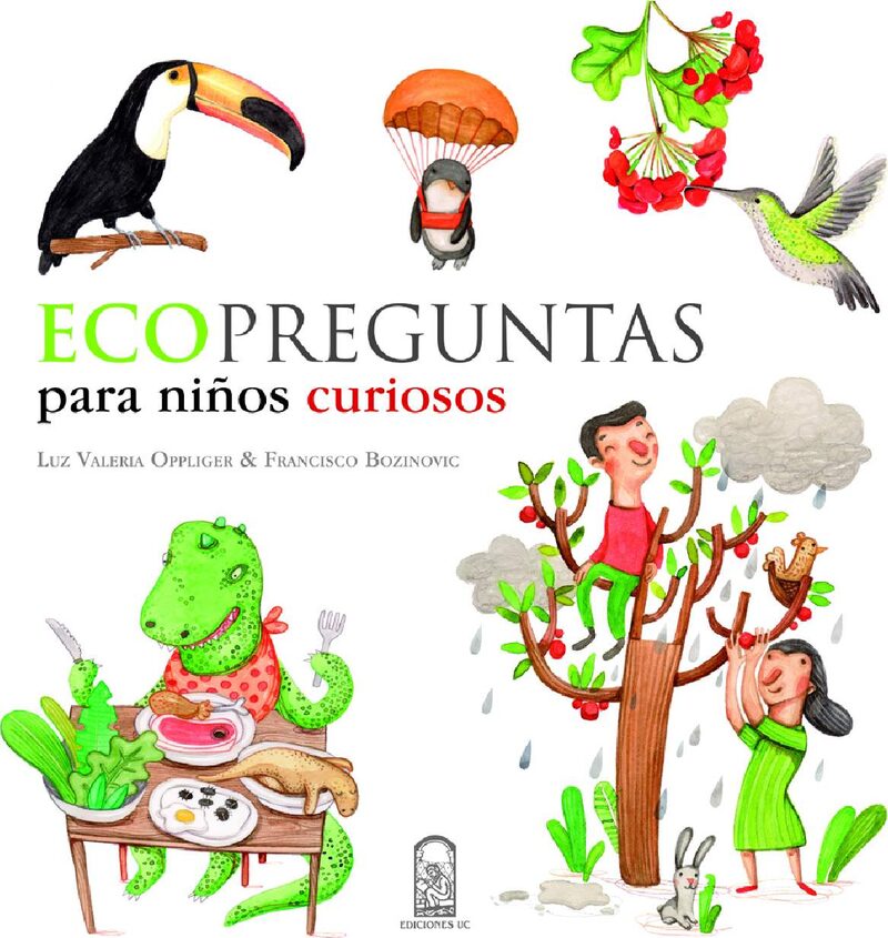 Portada de Ecopreguntas para niños curiosos