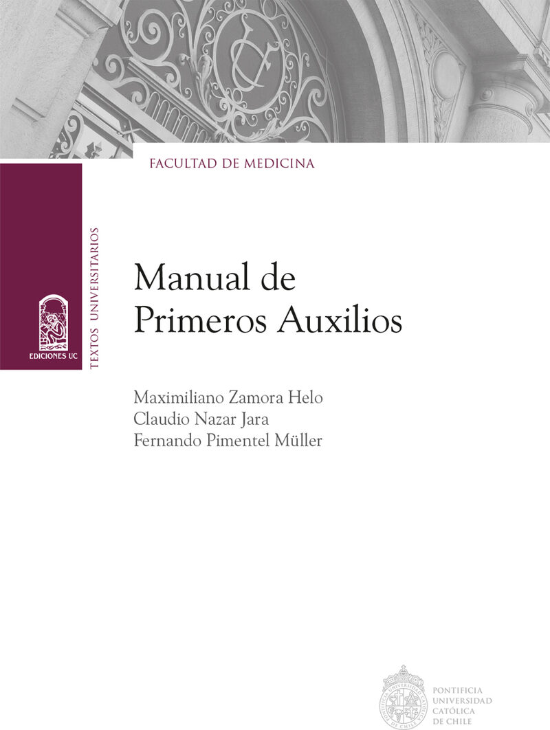 Portada de Manual de primeros auxilios