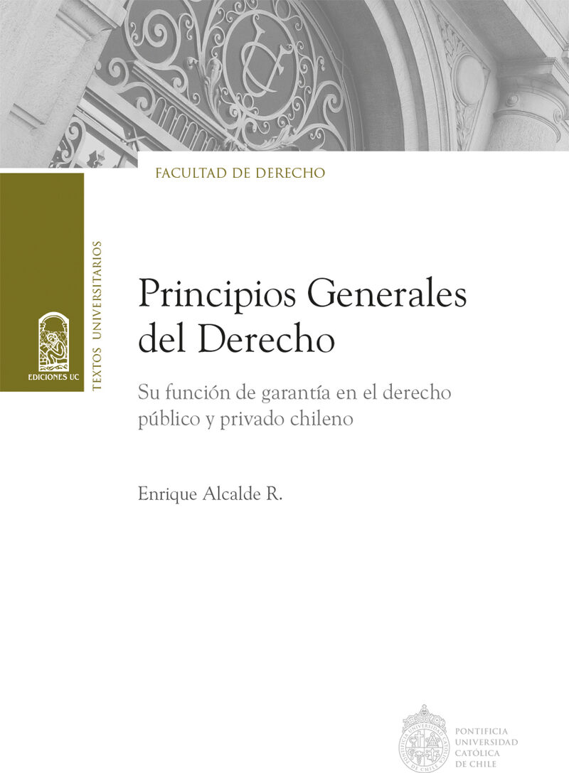 Portada de Principios generales del Derecho