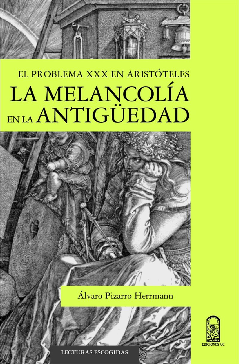 Portada de La melancolía en la antigüedad