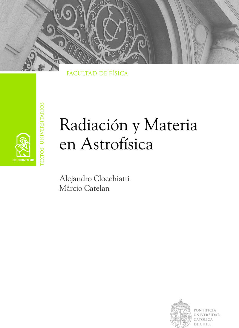 Portada de Radiación y materia en astrofísica