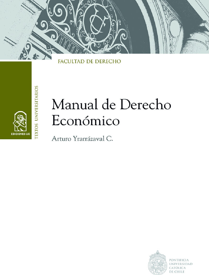 Portada de Manual de Derecho Económico