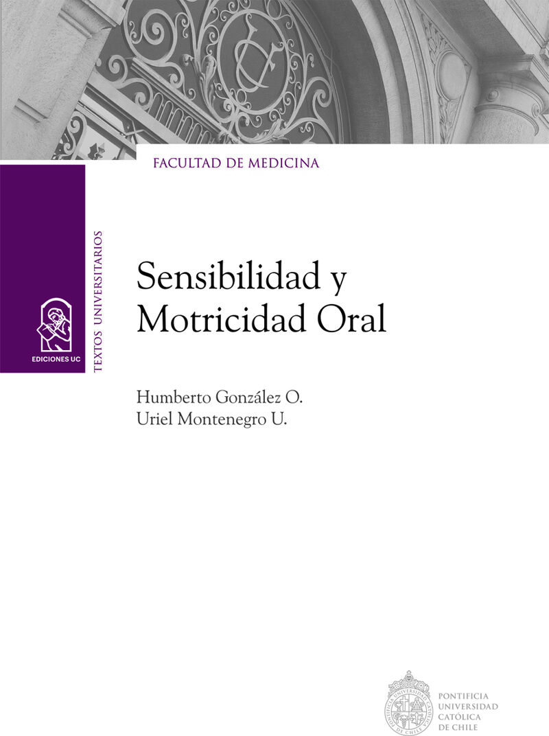 Portada de Sensibilidad y motricidad oral