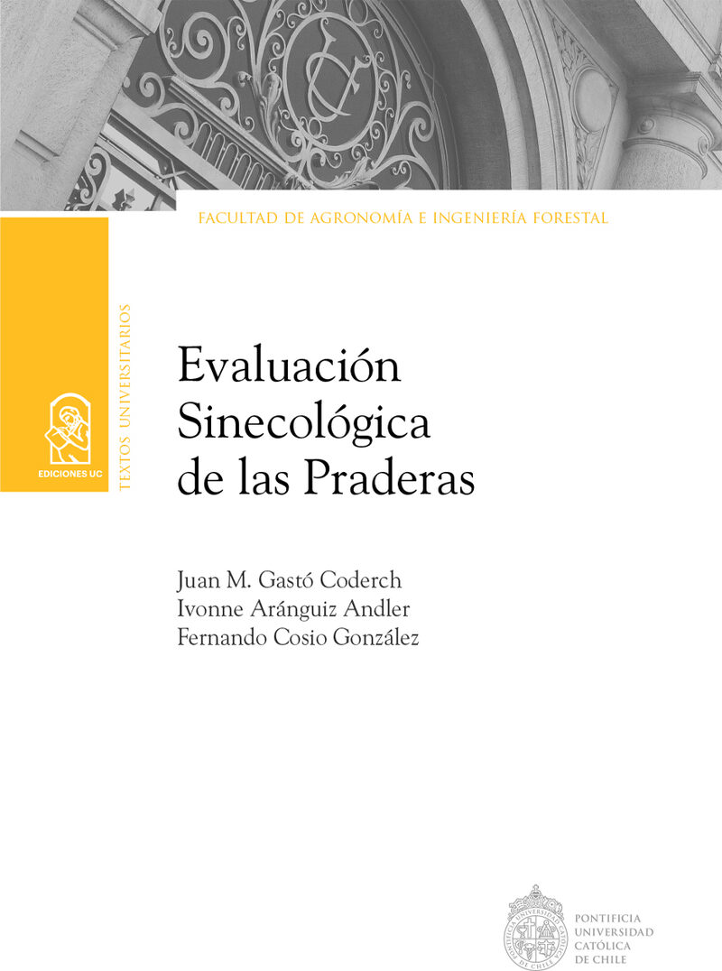 Portada de Evaluación Sinecológica de las Praderas