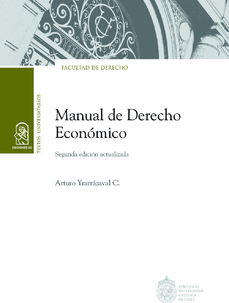 Portada de Manual de Derecho Económico