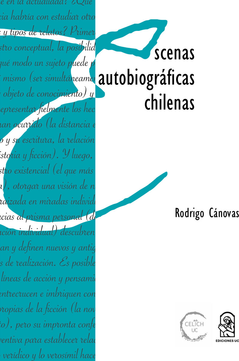 Portada de Escenas autobiográficas chilenas · Rodrigo Cánovas