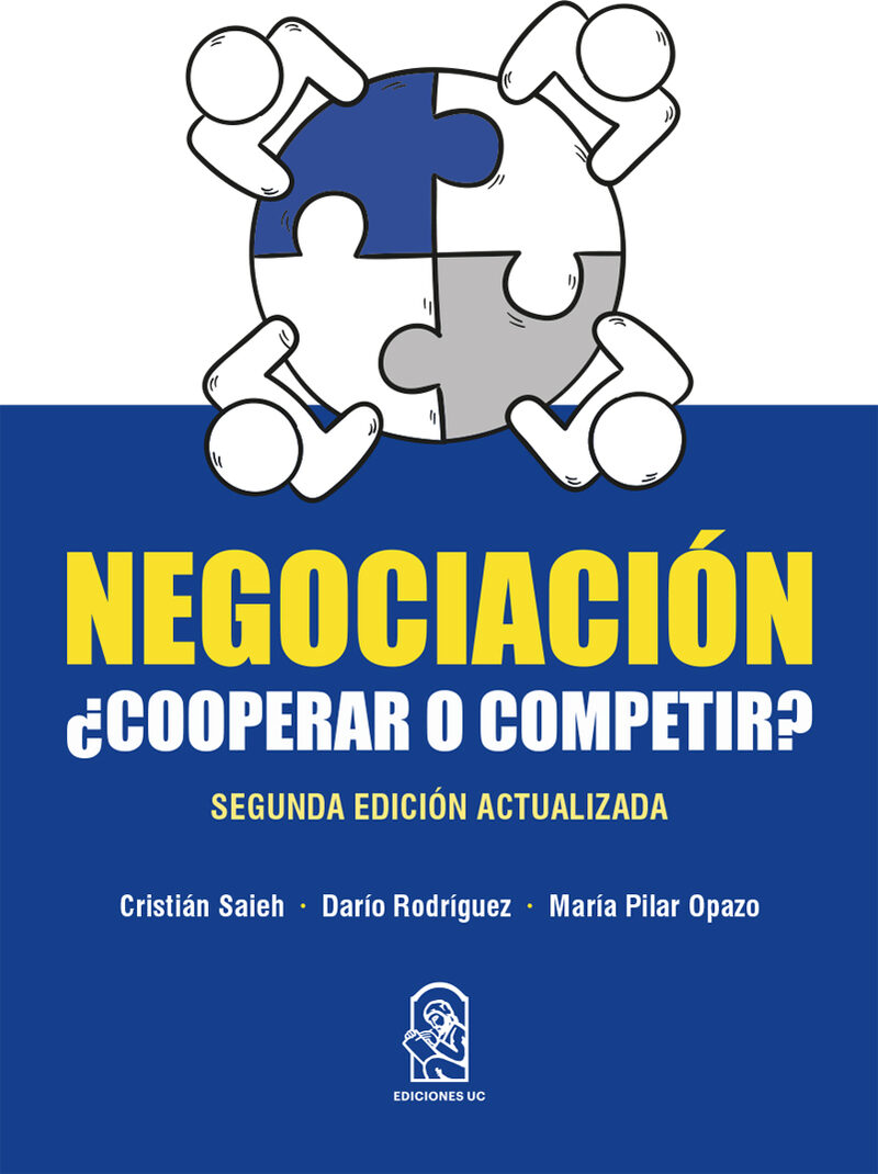 Portada de Negociación · Cristián Saieh