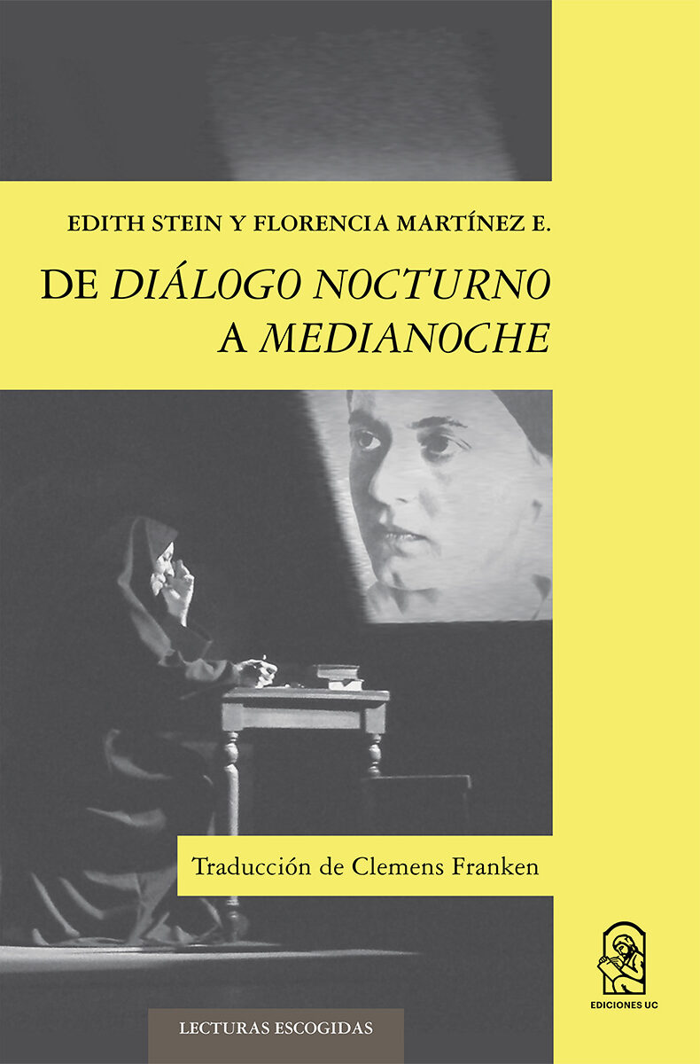 Portada de De diálogo nocturno a medianoche · Edith Stein