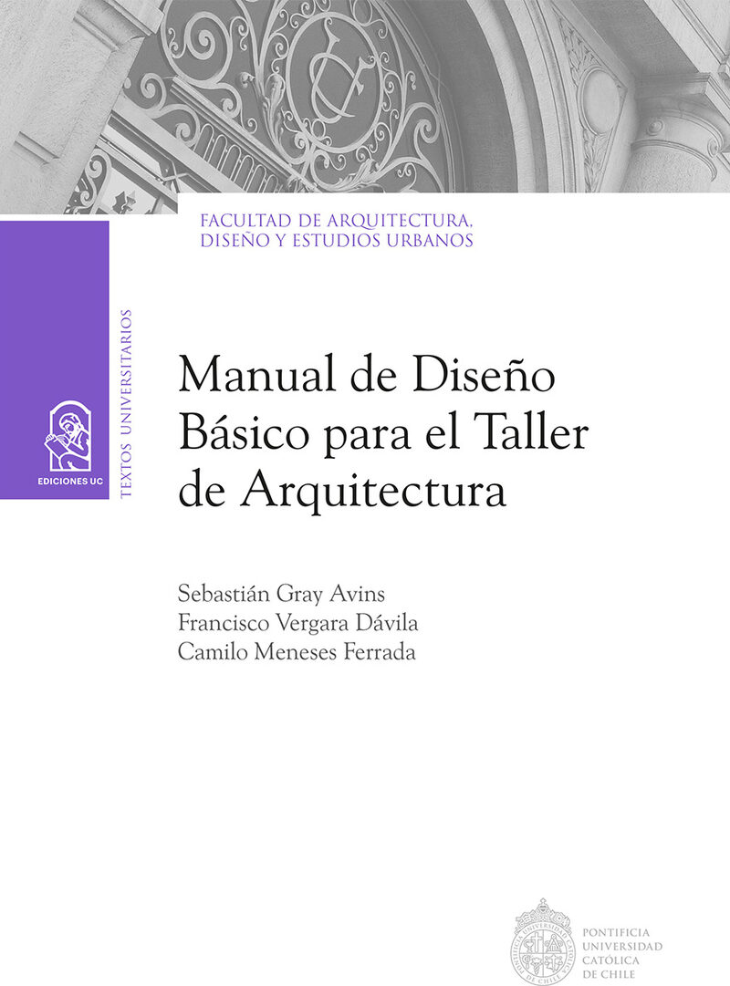 Portada de Manual de diseño básico para el taller de arquitectura