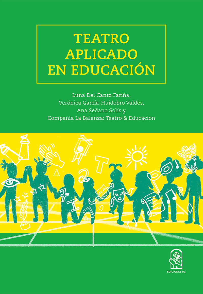 Portada de Teatro aplicado en educación · Verónica García-Huidobro