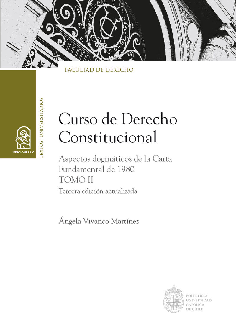 Portada de Curso de derecho constitucional Tomo II