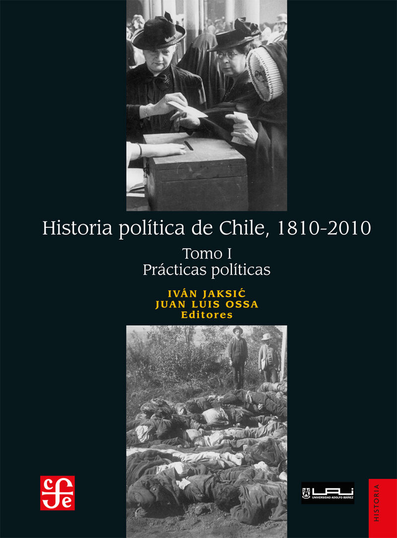 Portada de Historia política de Chile, 1810-2010. Tomo I: Prácticas políticas