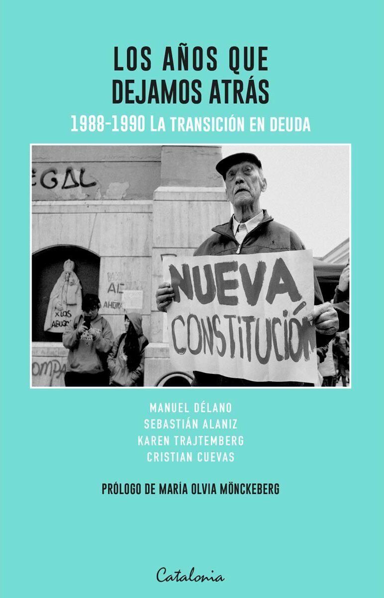 Portada de Los años que dejamos atrás · Manuel Délano