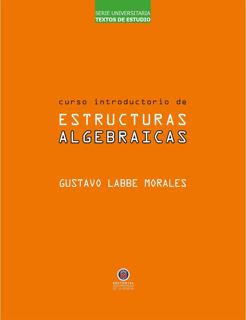 Portada de Curso Introductorio de Estructuras Algebraicas