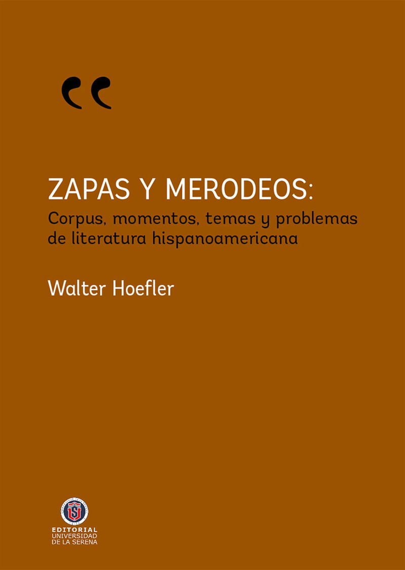 Portada de Zapas y merodeos