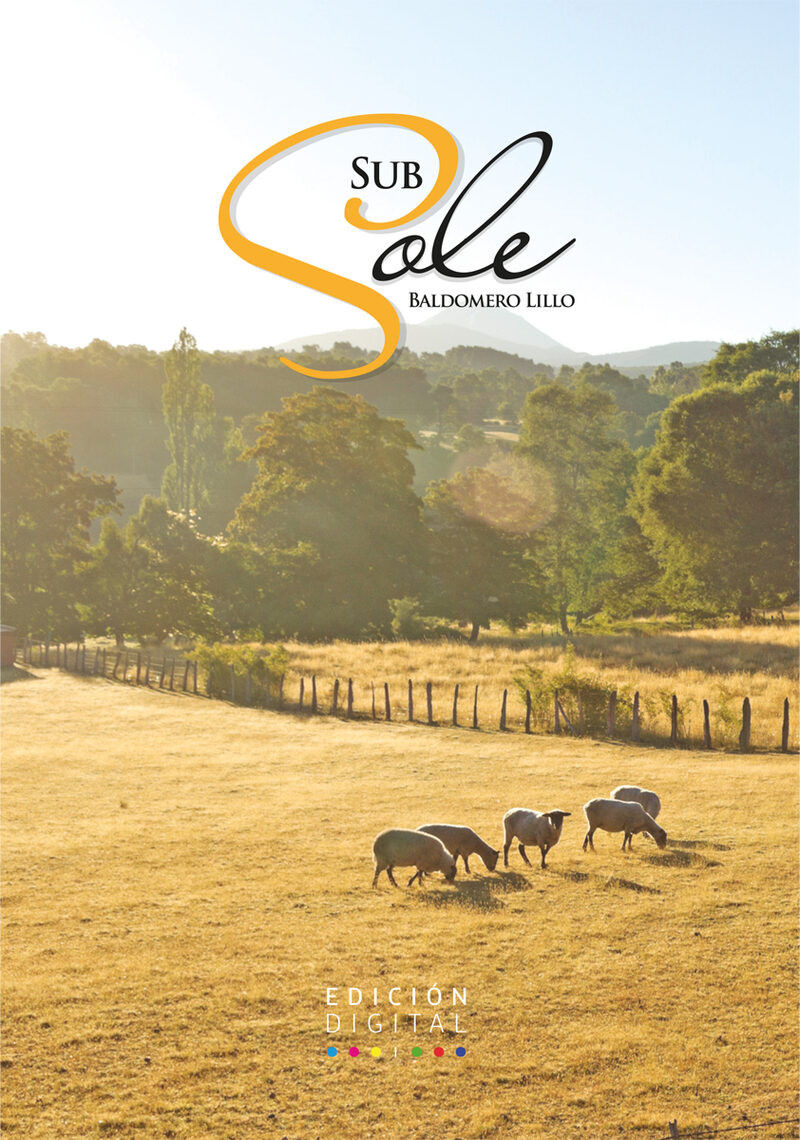 Portada de Subsole · Baldomero Lillo