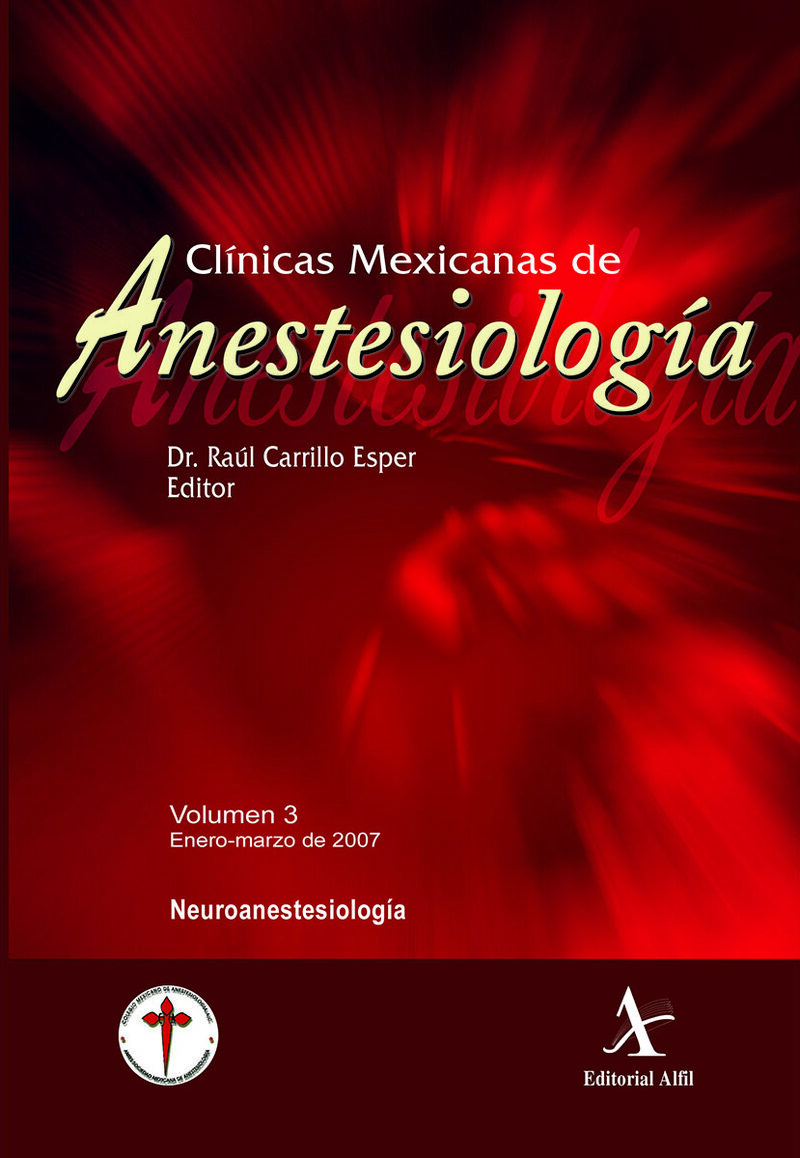 Portada de Neuroanestesiología