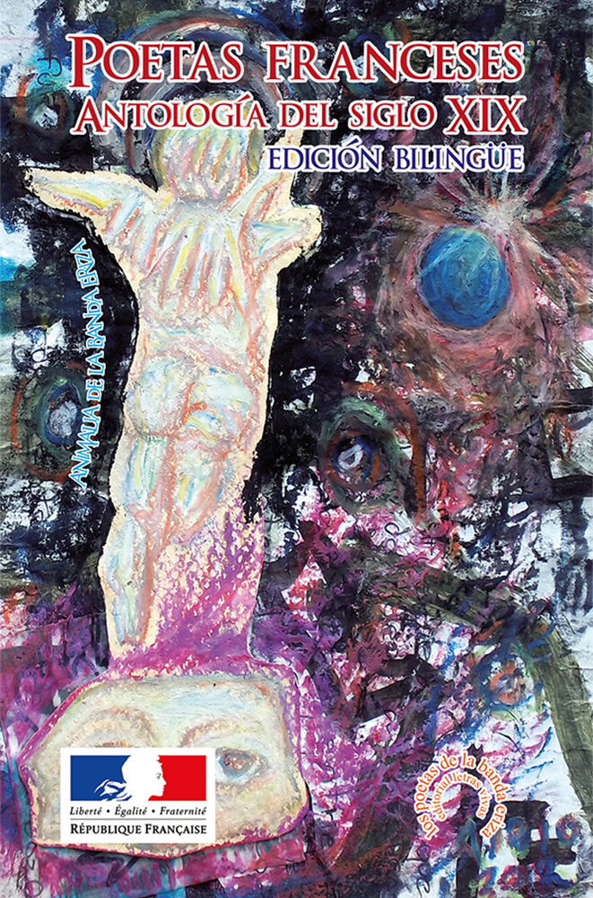 Portada de Poetas Franceses. Antología del siglo XIX. Edición bilingüe