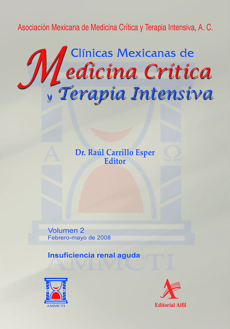 Portada de Insuficiencia renal aguda · Raúl Carrillo Esper