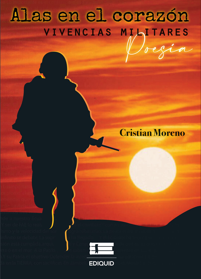 Portada de Alas en el corazón · Cristian Moreno Proaño