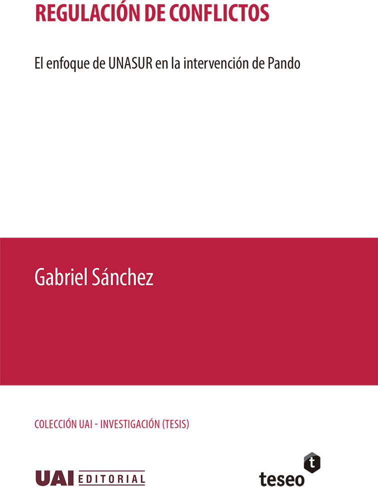 Portada de Regulación de conflictos
