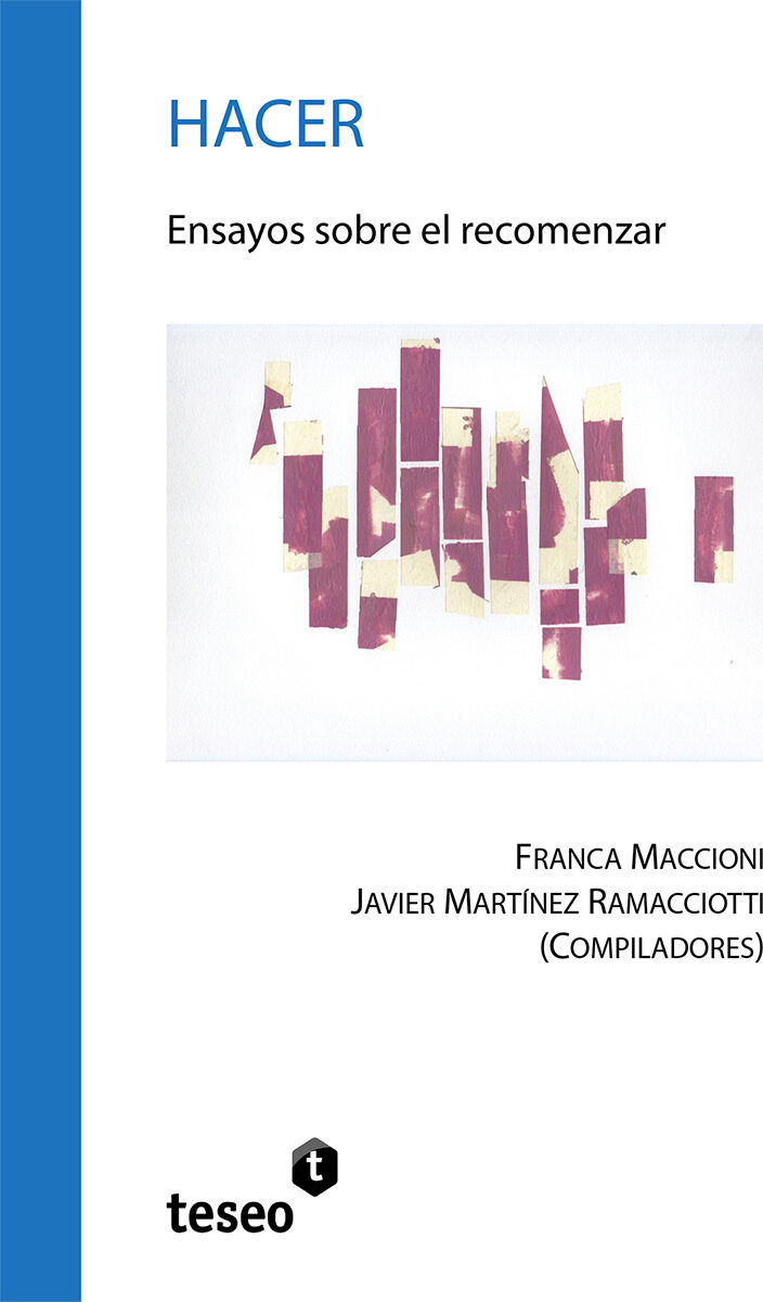 Portada de Hacer · Franca.Martínez Ramacciotti, Javier Maccioni