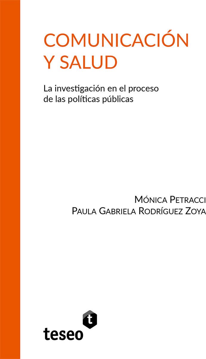 Portada de Comunicación y salud · Mónica Petracci