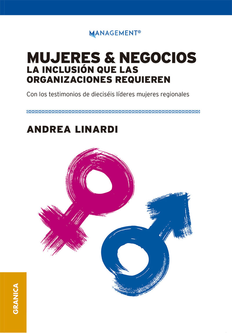 Portada de Mujeres & negocios · Andrea Lindari