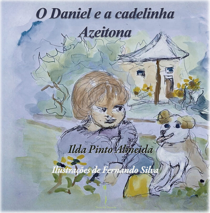 Portada de O Daniel e a cadelinha Azeitona
