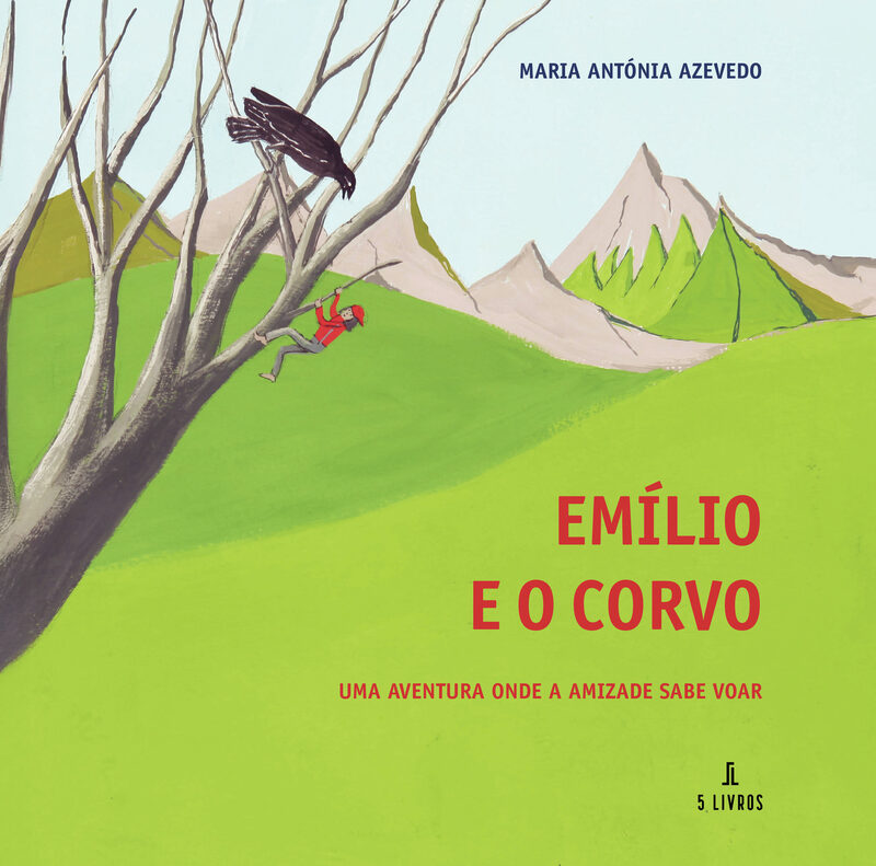 Portada de Emílio e o Corvo · Maria Antónia Azevedo