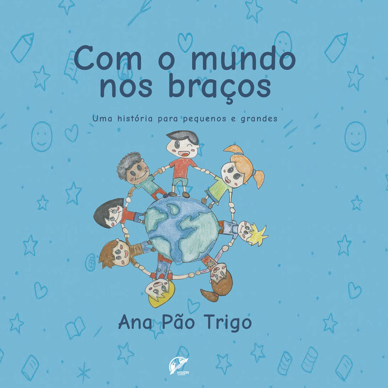 Portada de Com o mundo nos braÛços · Ana Pão Trigo
