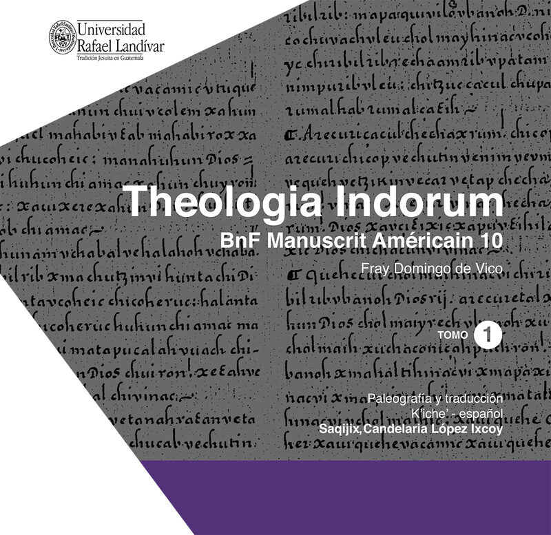 Portada de Theologia Indorum