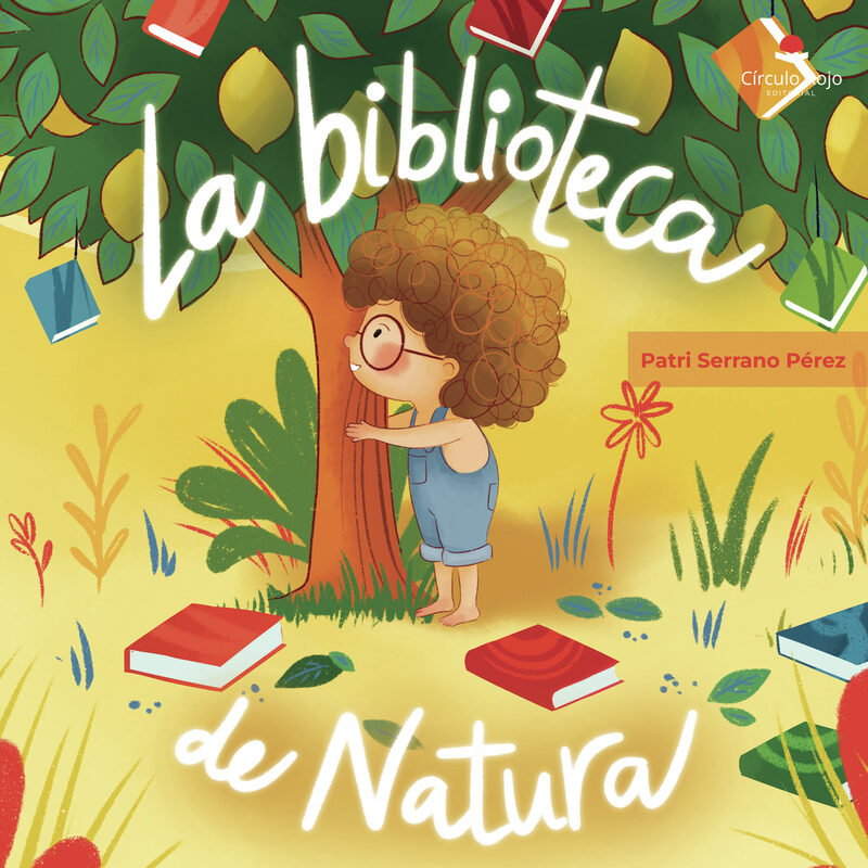 Portada de La biblioteca de Natura · Patri Serrano Pérez