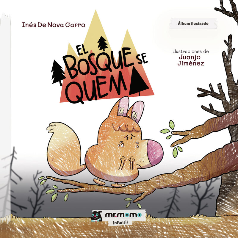 Portada de El bosque se quema