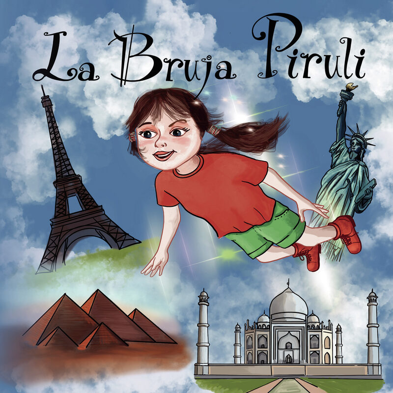 Portada de Una niña llamada Brujita Piruli · Lydia Acebo Fortes