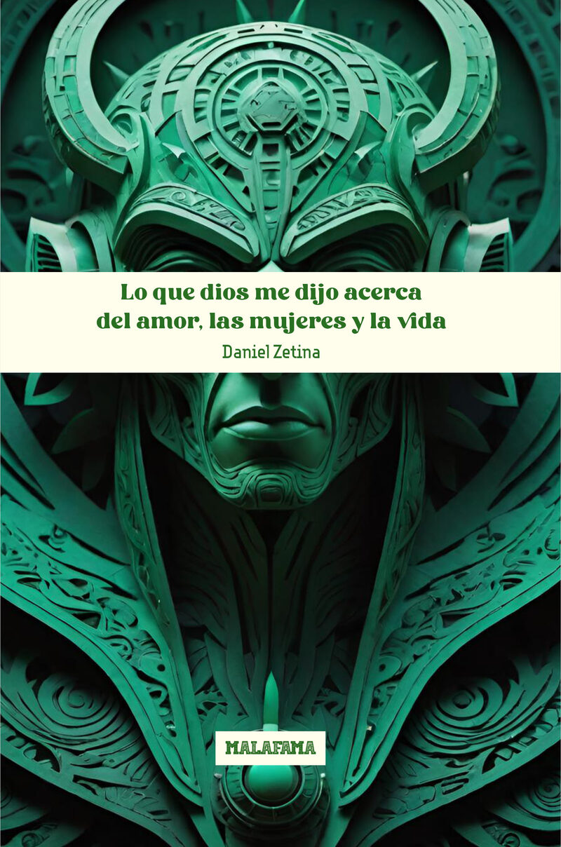 Portada de Lo que dios me dijo acerca del amor, las mujeres y la vida